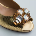 Gold Crystal Metallic Scaled Set