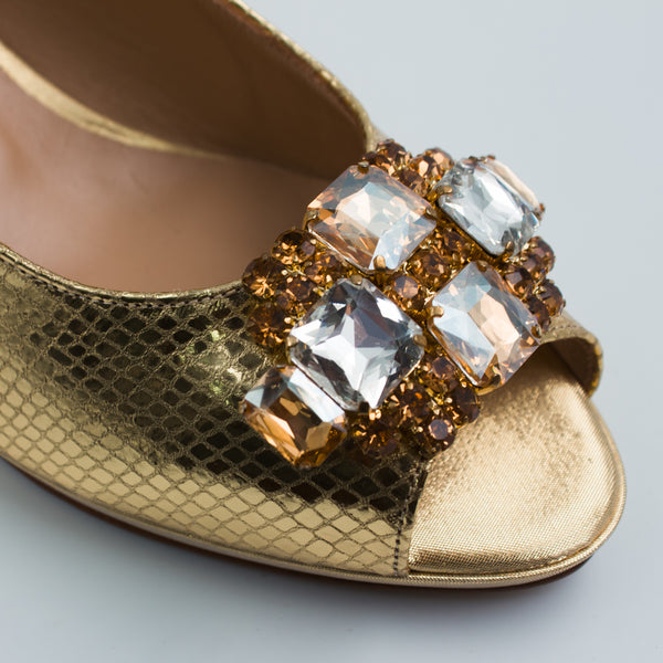 Gold Crystal Metallic Scaled Set