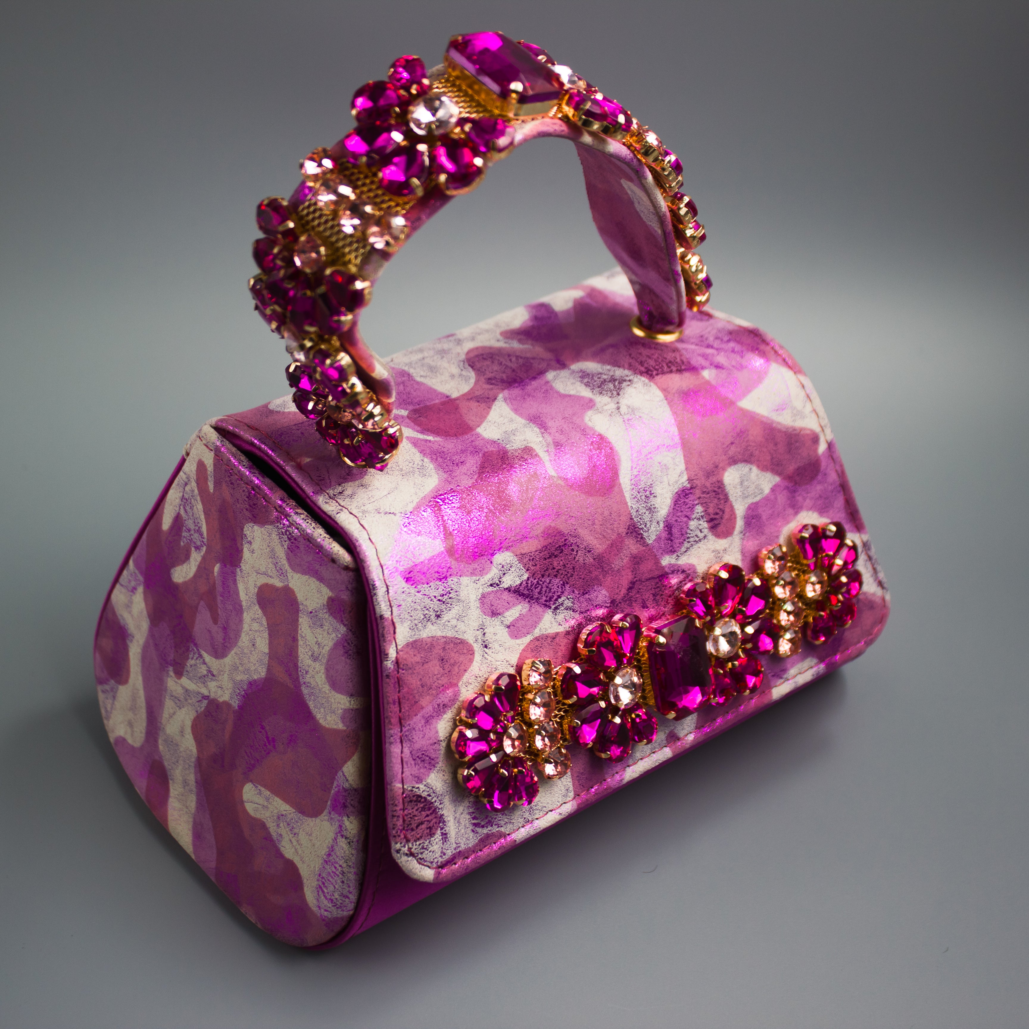 Fuchsia Cloud Regal Crystal Set
