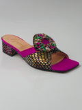 Massimo Fuchsia/Multi Slippers