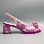 Fuchsia Cloud Regal Crystal Set