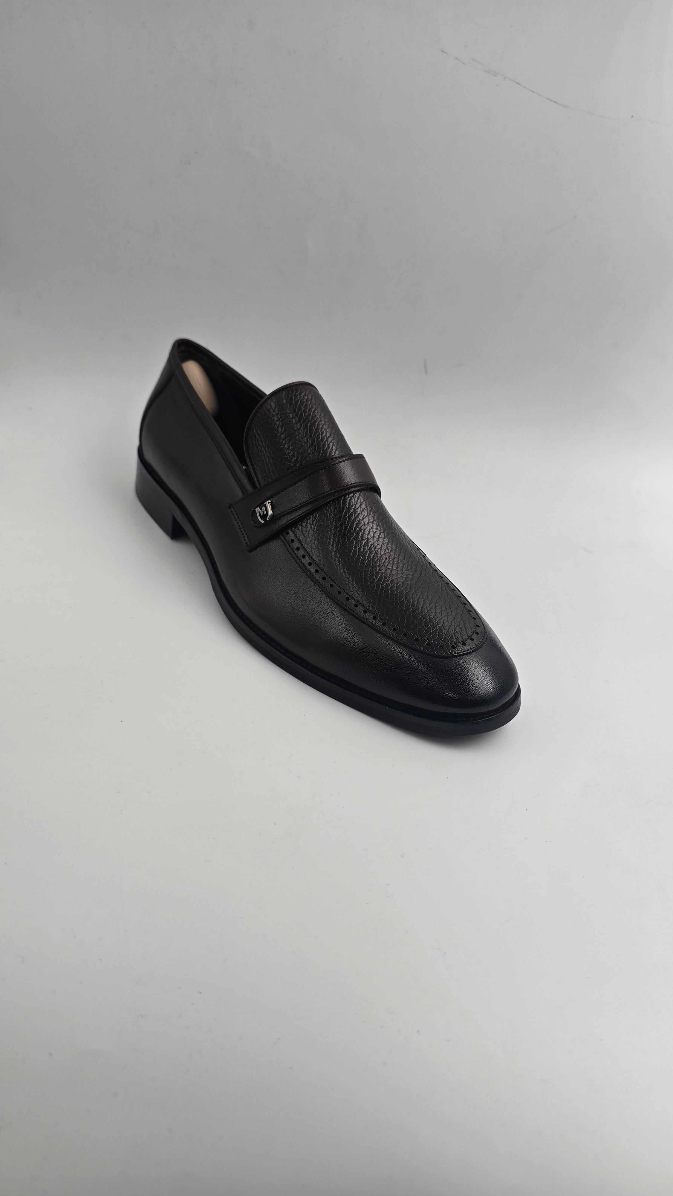 Dark Brown Harlow Bit Loafer