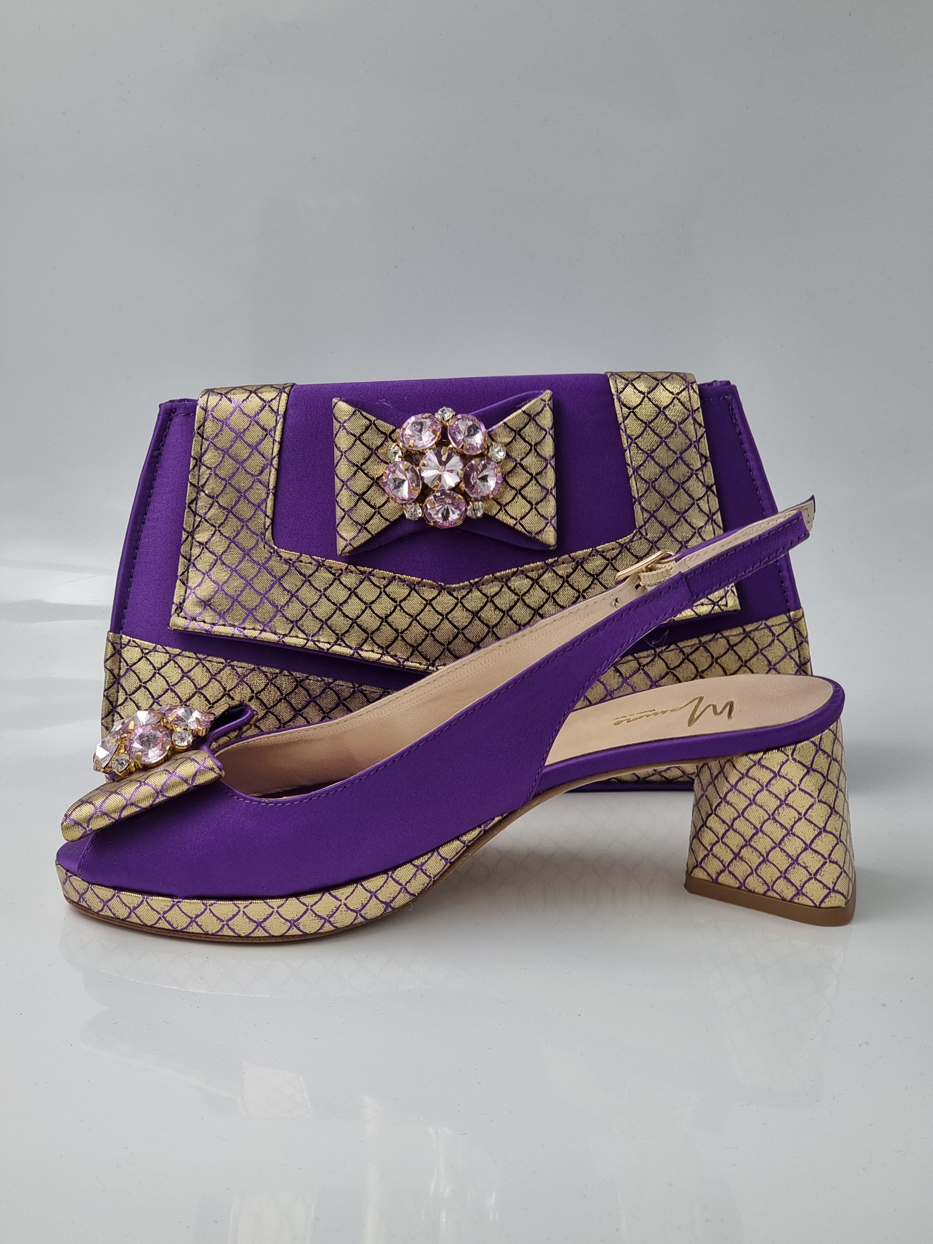 Purple/Gold Scaled Set