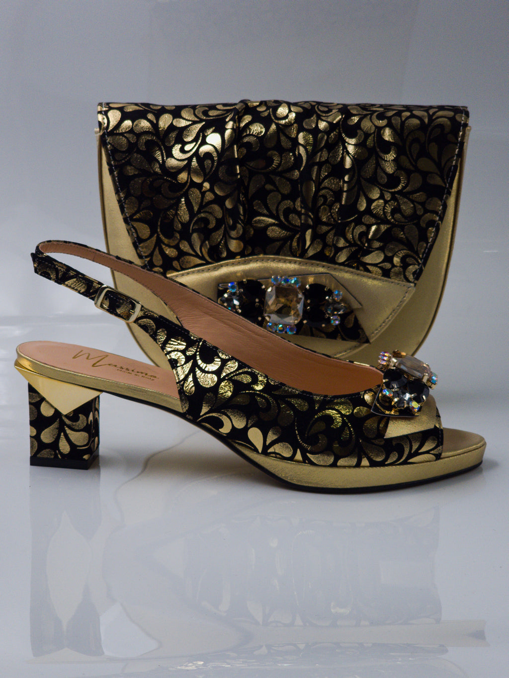 Gold/Black Bloom Set