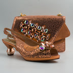 Rose Gold Terazzo Set
