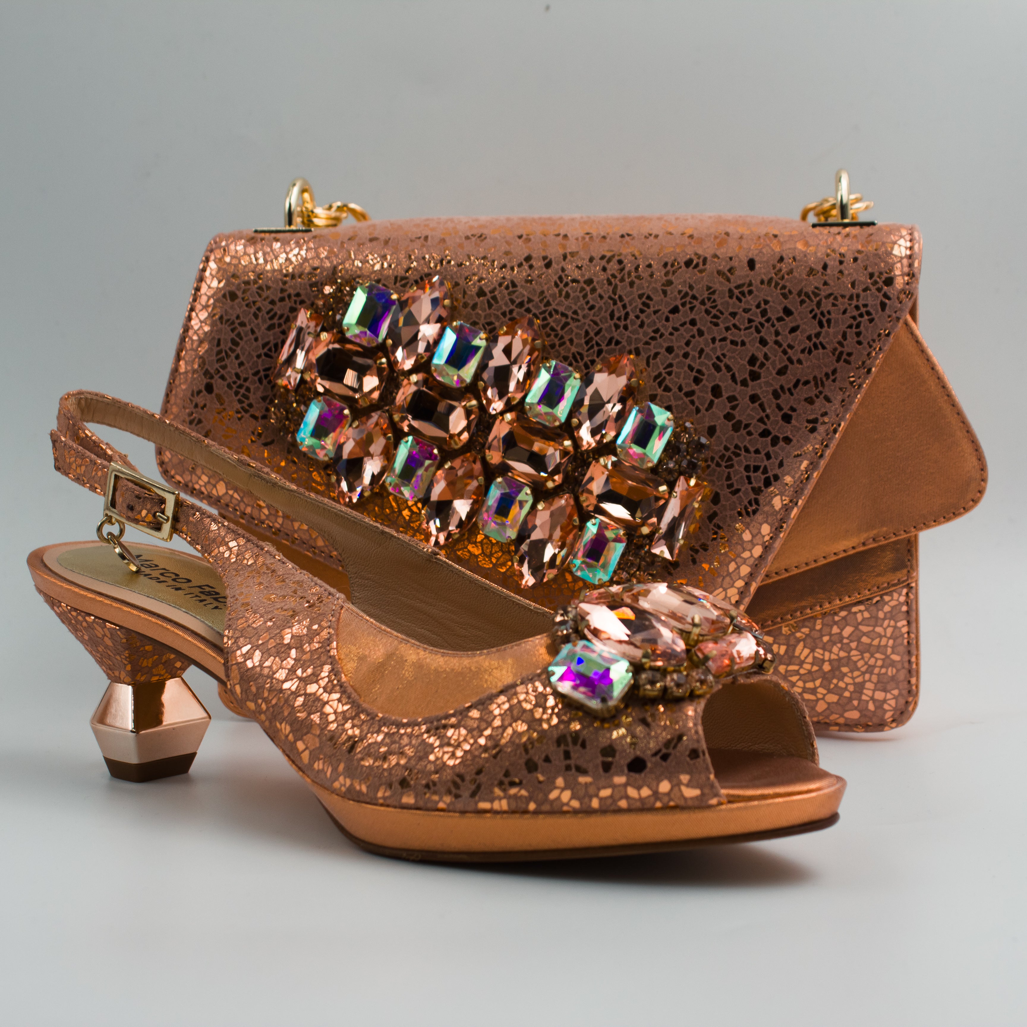Rose Gold Terazzo Set