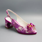 Fuchsia Cloud Regal Crystal Set