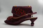 Burgundy Scaled Set