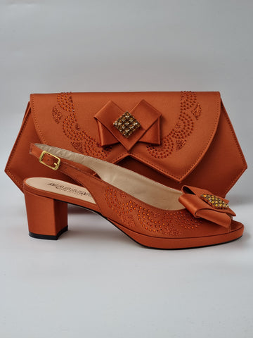 Burnt Orange Low - Classic Shoes London