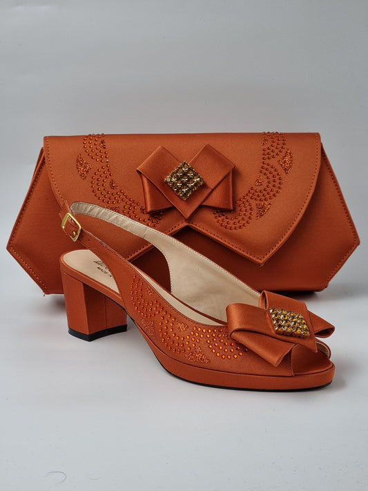 Burnt Orange Low - Classic Shoes London