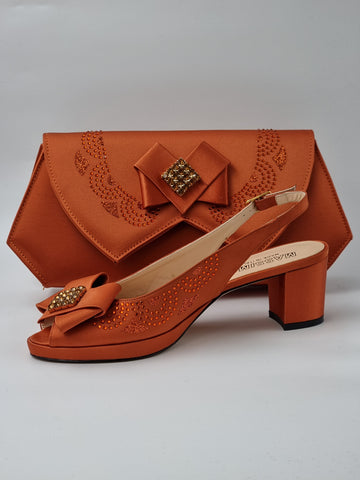 Burnt Orange Low - Classic Shoes London