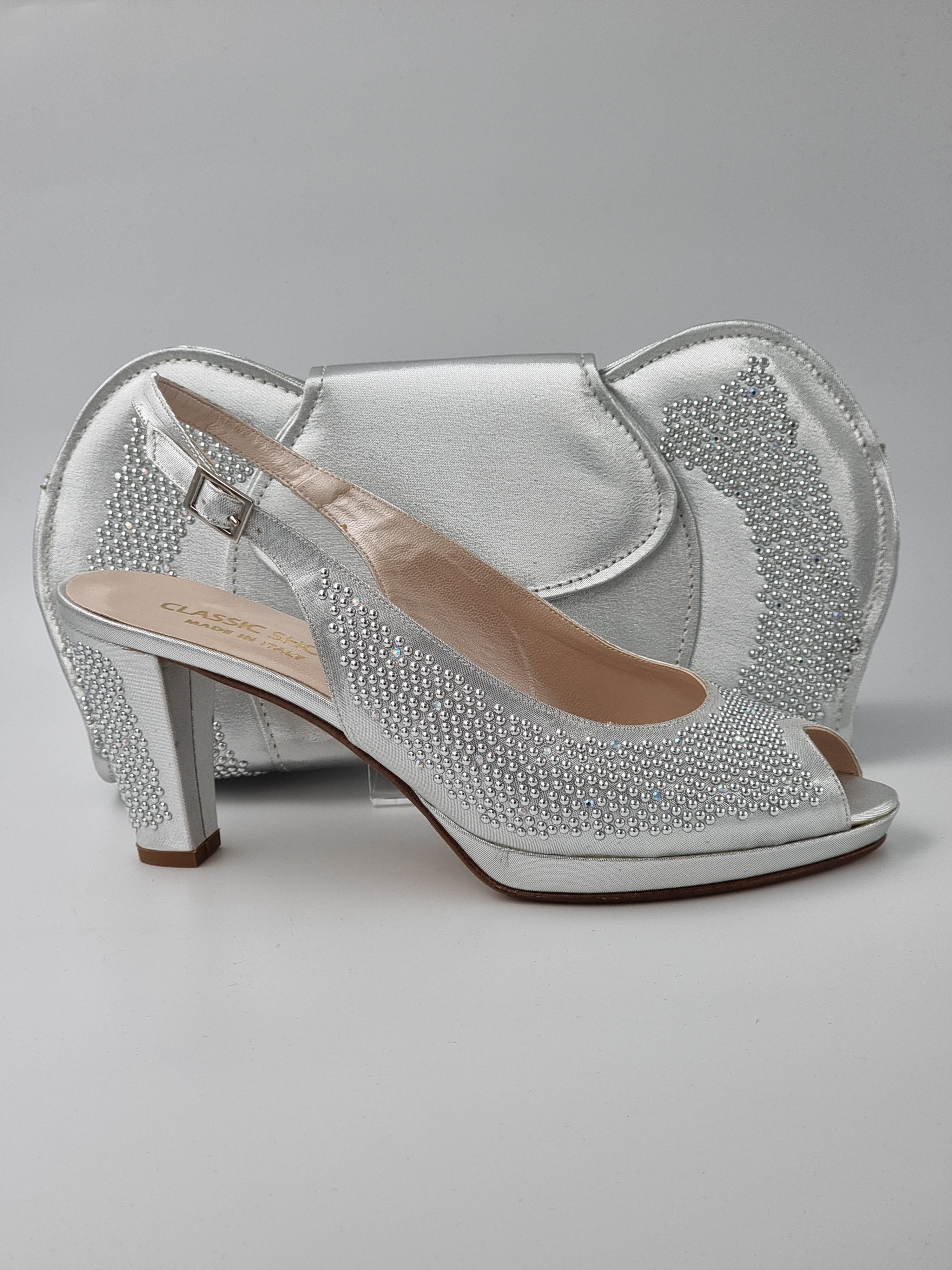 Silver Stone Work Medium - Classic Shoes London