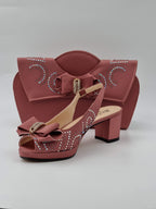 Onion Glitter Ornament Heels - Italian Women's Heels - Classic Shoes London
