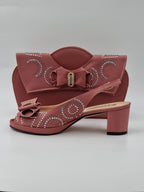 Onion Glitter Ornament Heels - Italian Women's Heels - Classic Shoes London
