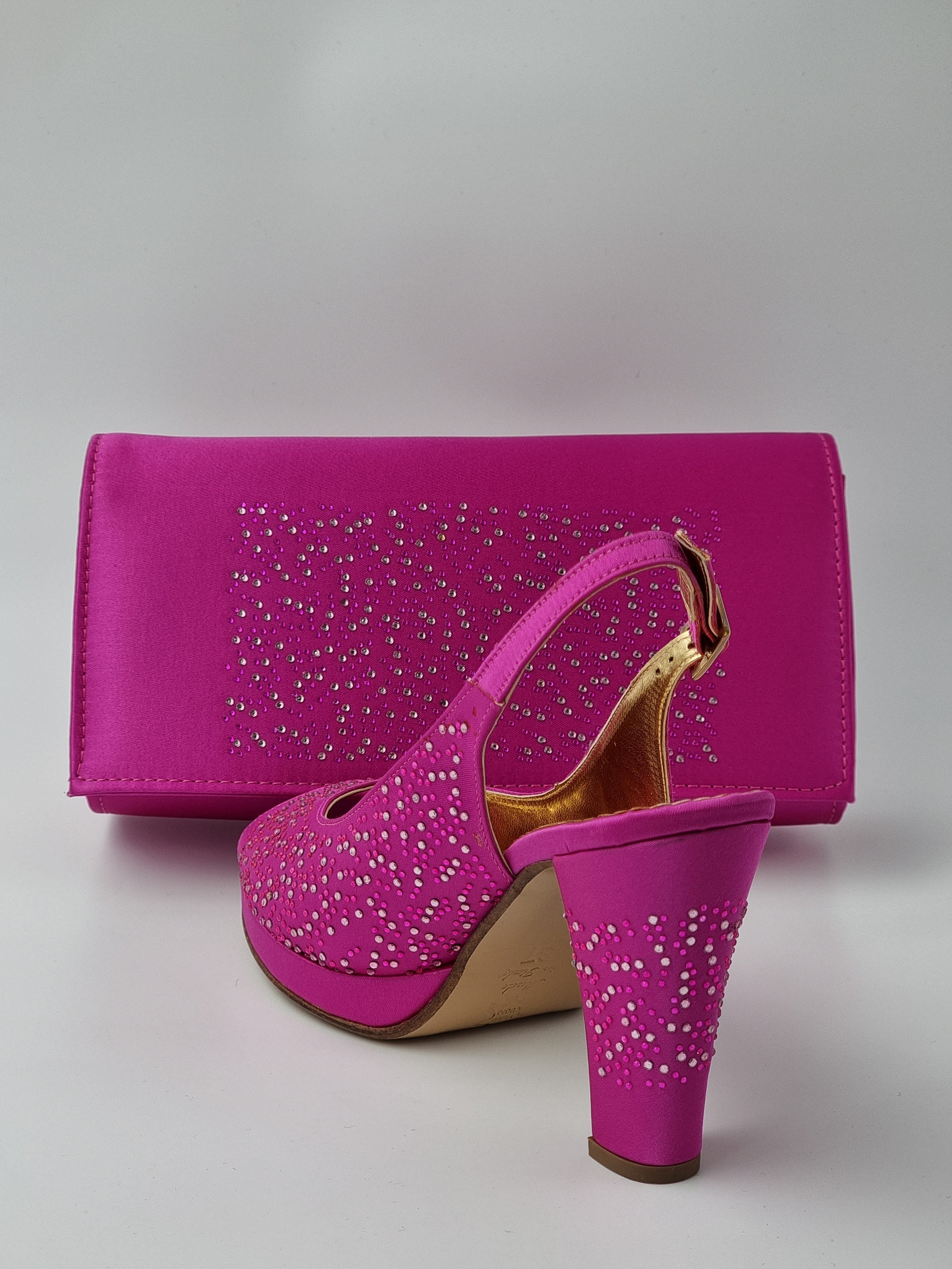 Fuchsia Pink High - Classic Shoes London