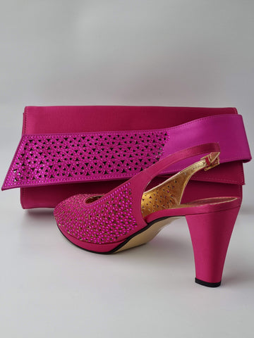 FUCHSIA LASER LOW - Classic Shoes London