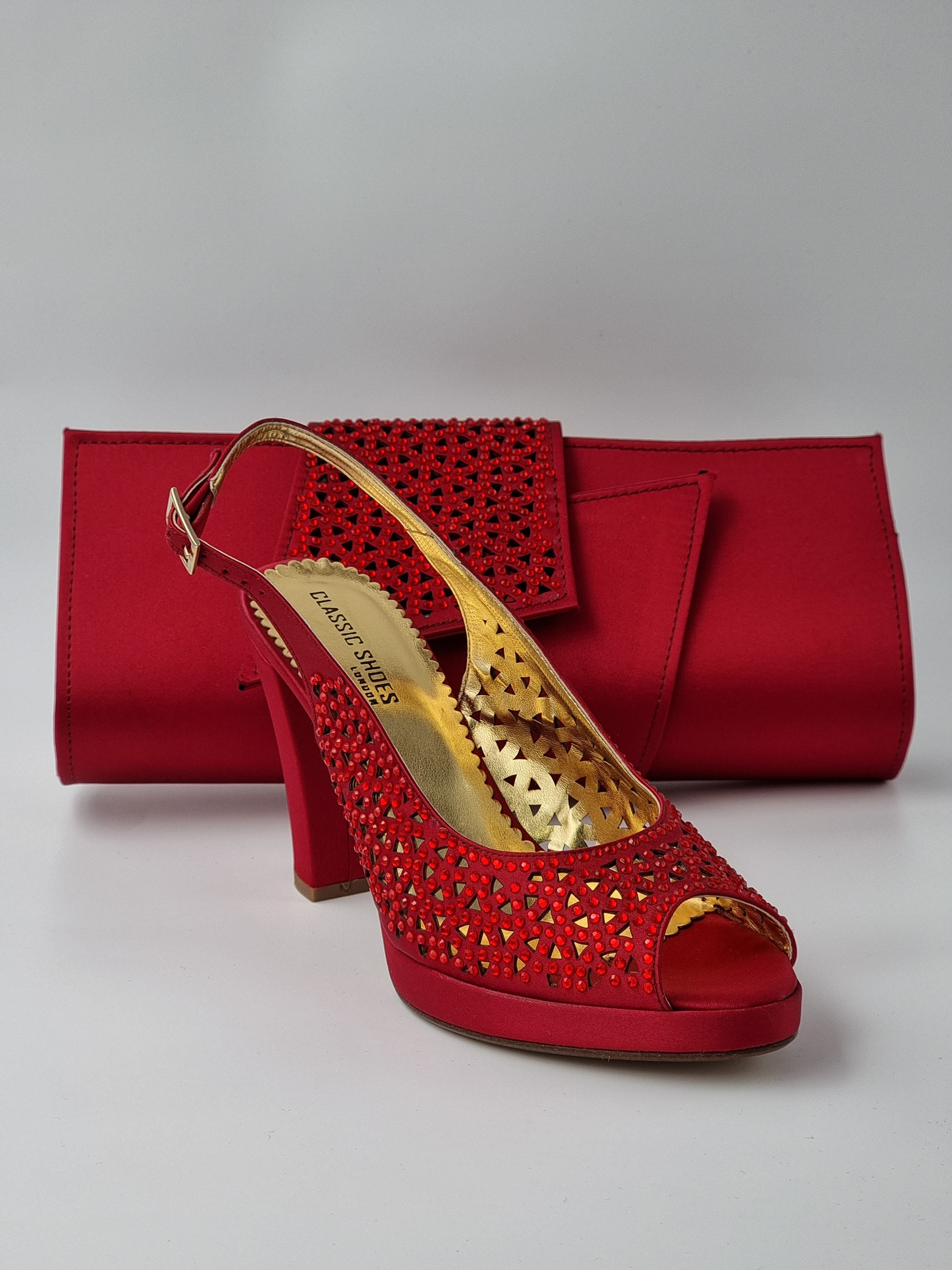 RED LASER HIGH - Classic Shoes London