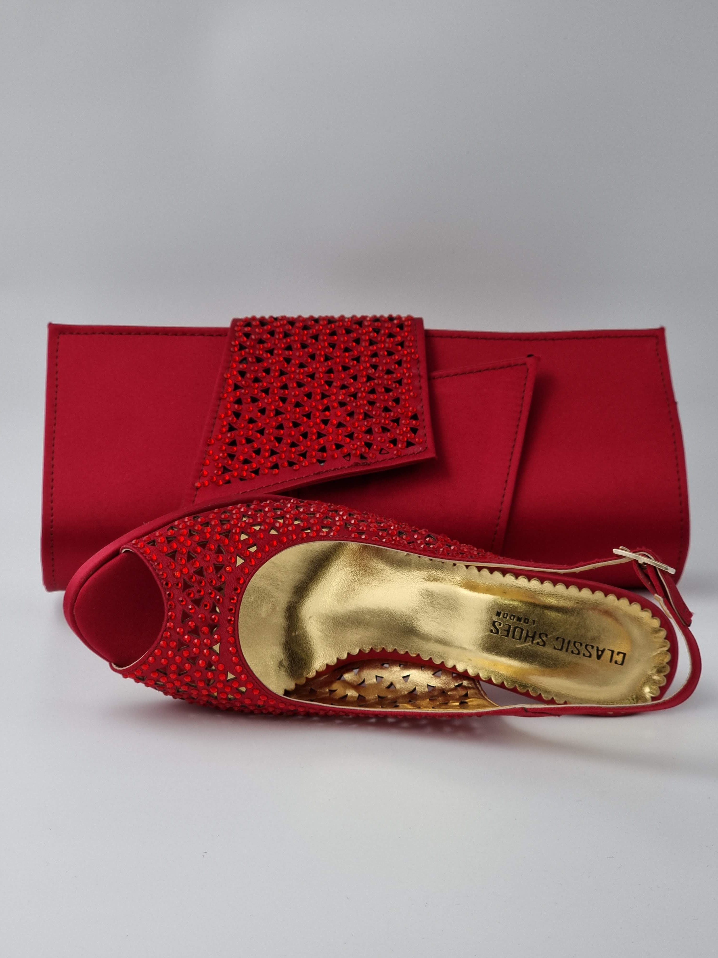 RED LASER HIGH - Classic Shoes London