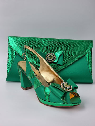 Green 'Semi-Scaled' Set - Classic Shoes London