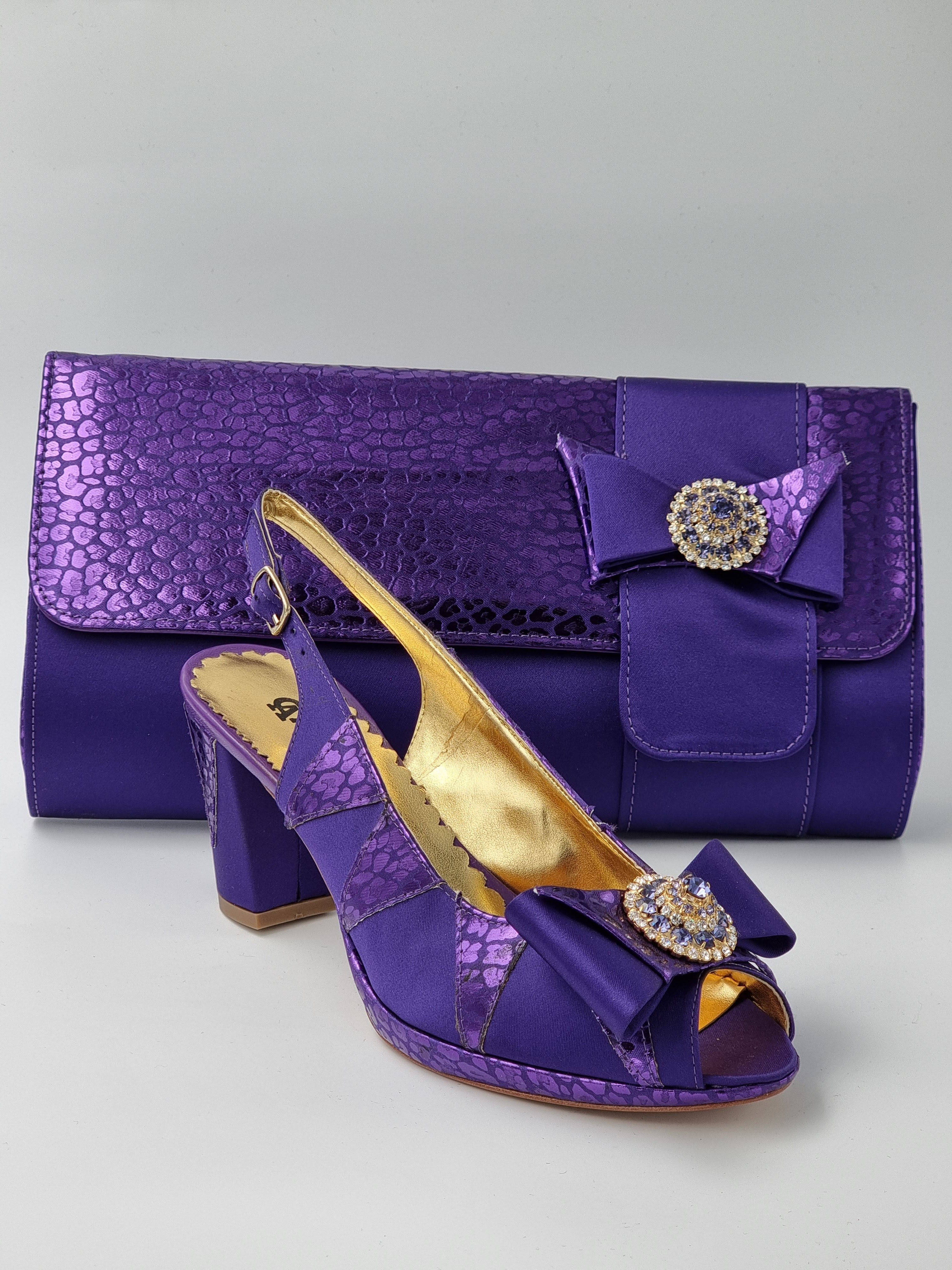 Purple 'Semi-Scaled' Set - Classic Shoes London