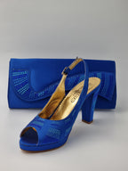 Royal Stone Patched Set - Italian Shoe and Bag Set - Classic Shoes London