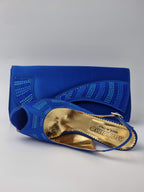 Royal Stone Patched Set - Italian Shoe and Bag Set - Classic Shoes London