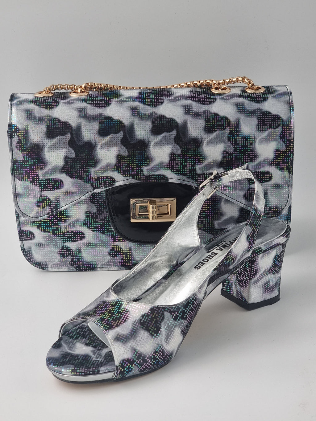 Black/White 'Cow' Set - Classic Shoes London