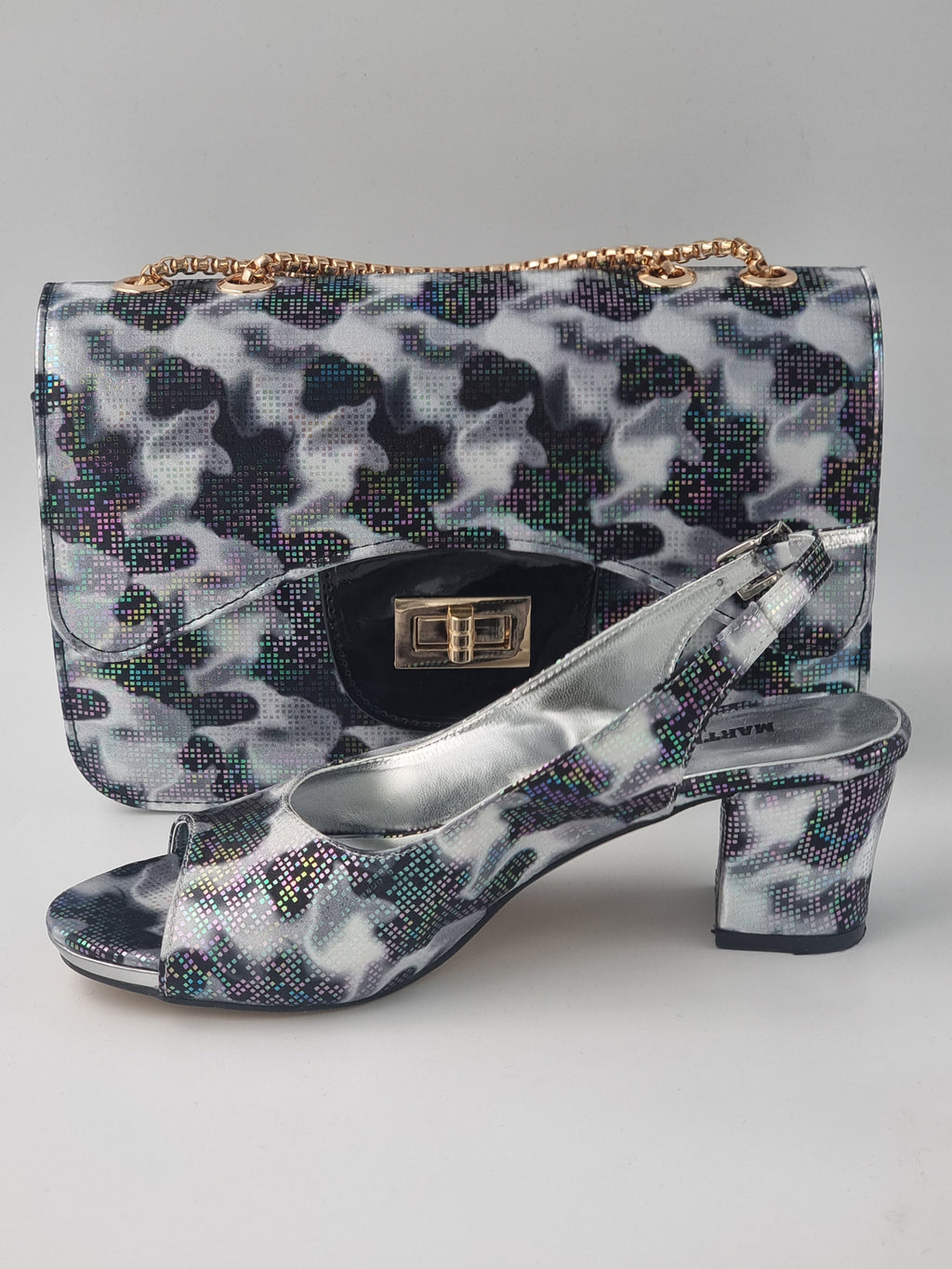 Black/White 'Cow' Set - Classic Shoes London