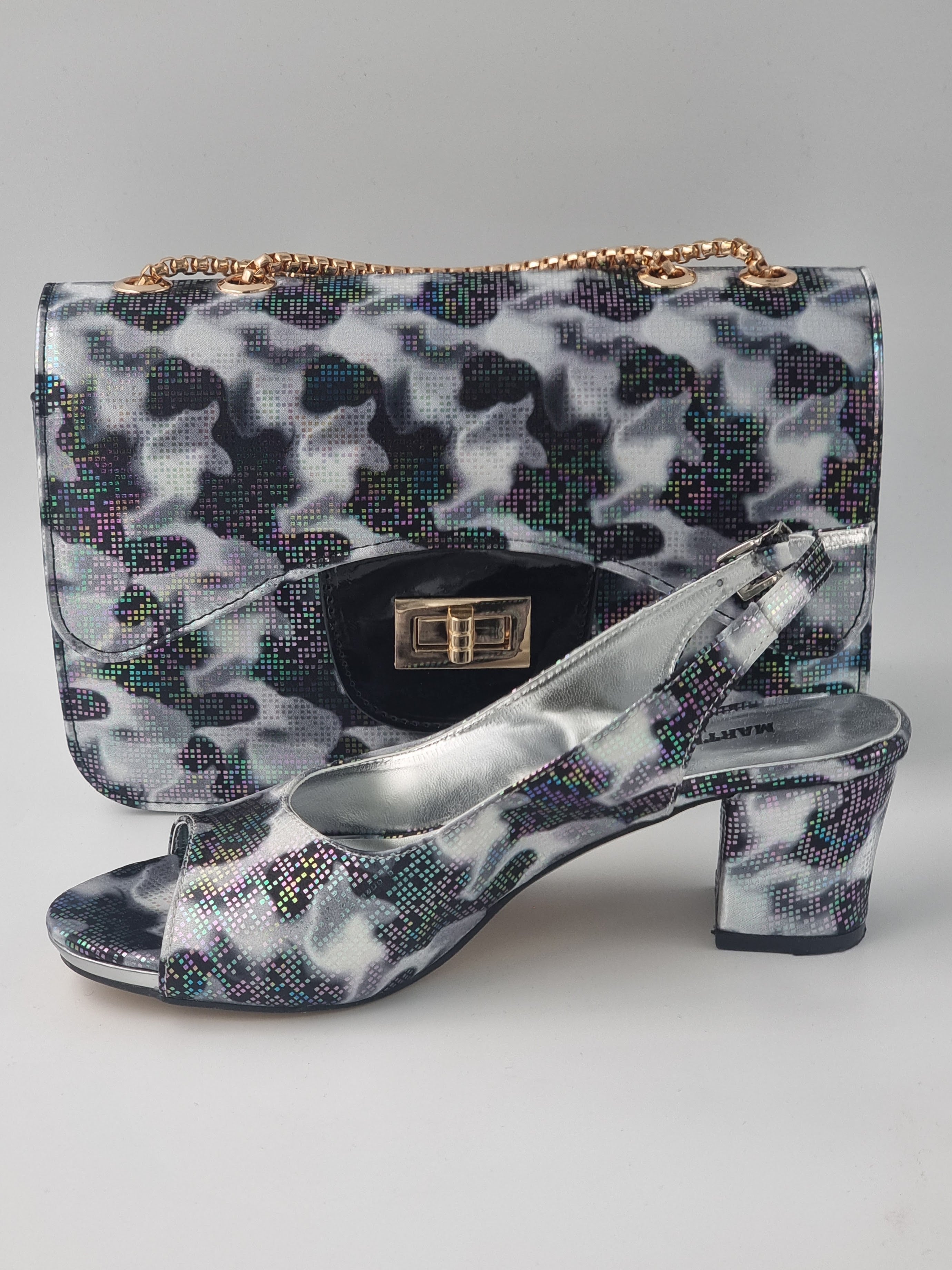 Black/White 'Cow' Set - Classic Shoes London