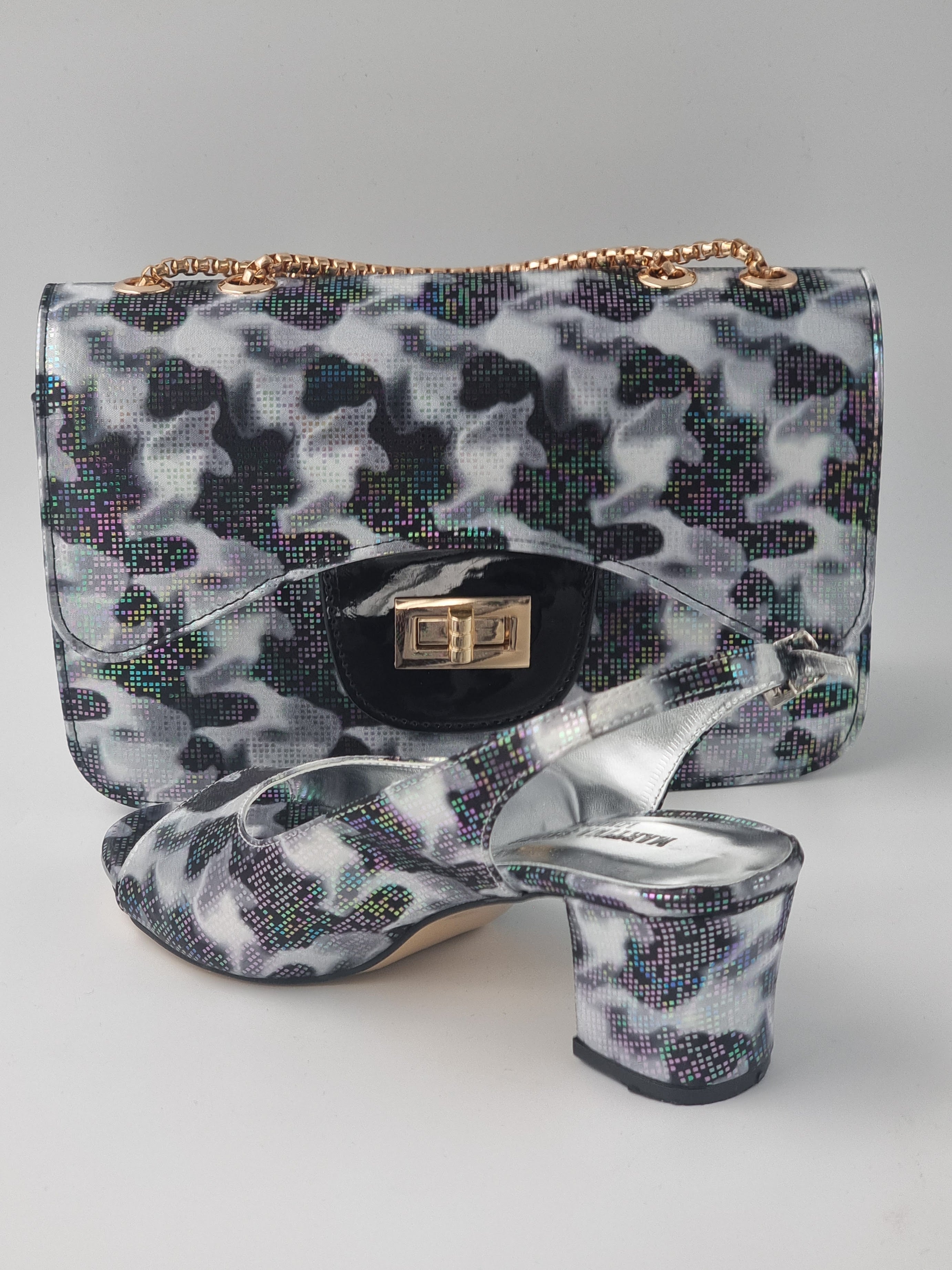 Black/White 'Cow' Set - Classic Shoes London