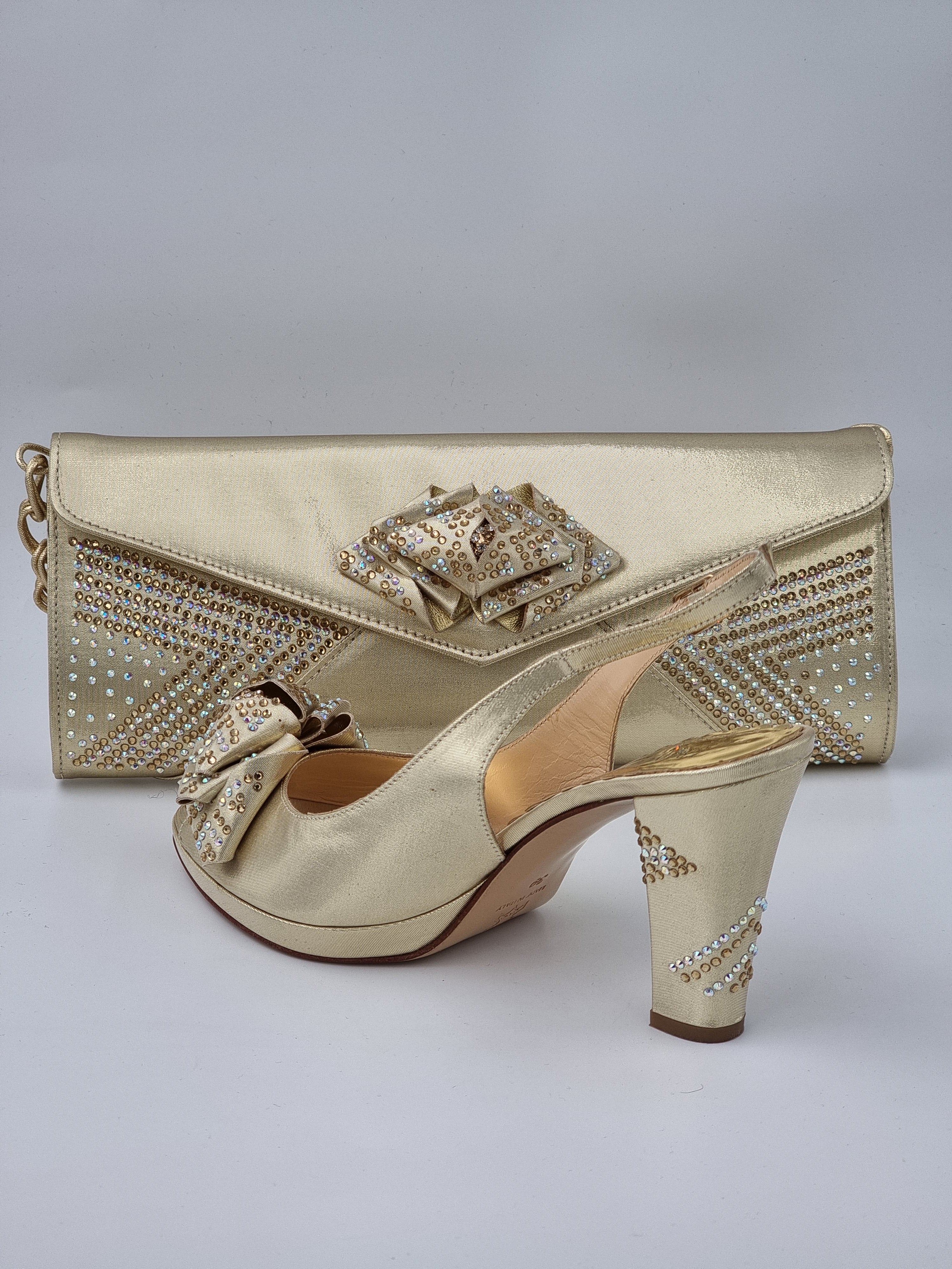 Franco Bellini Gold 'Ornament' Set - Classic Shoes London
