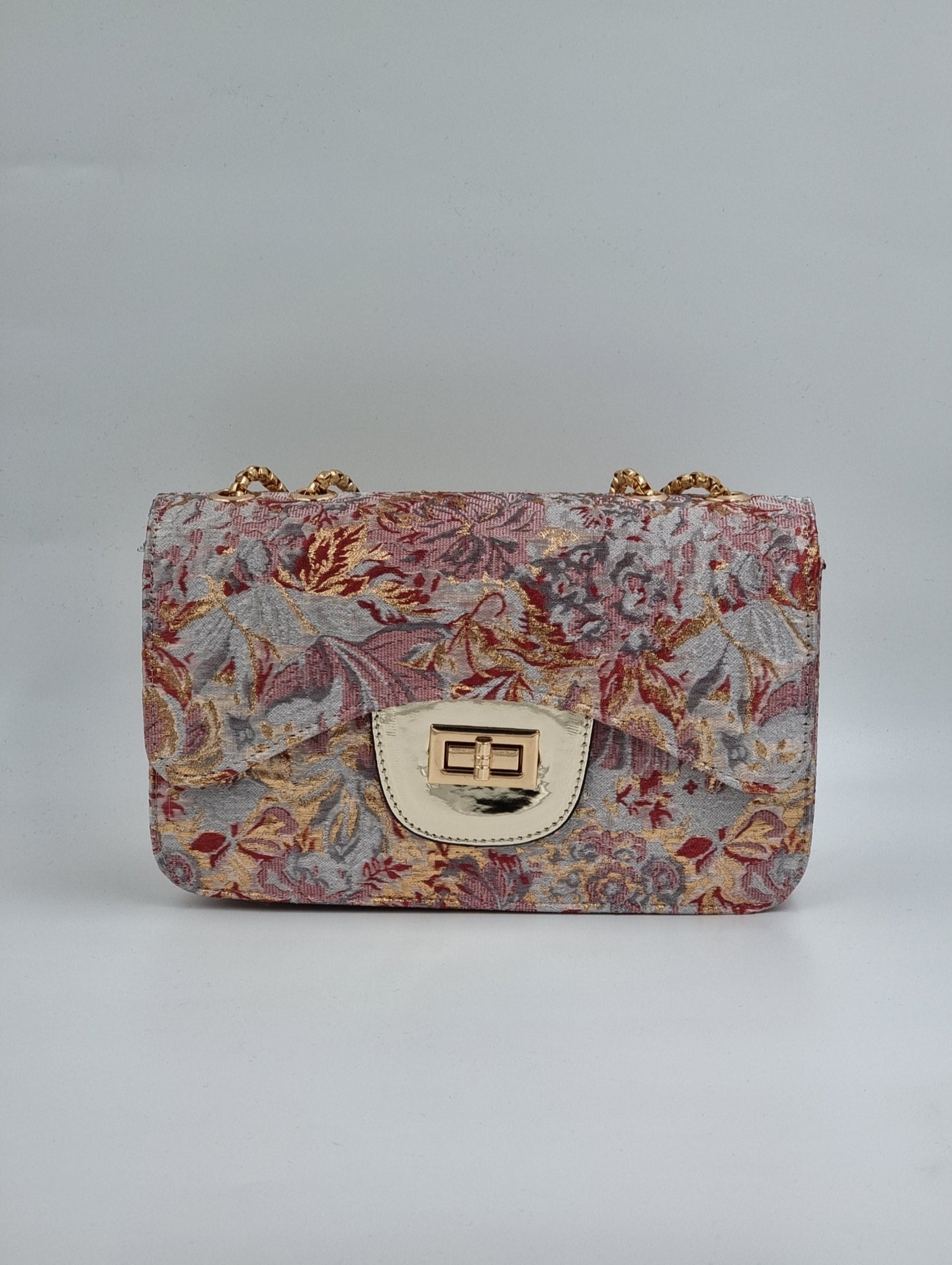 Grey/Wine/Gold 'Spring' Set - Classic Shoes London